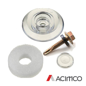 Kit Capuchón y Tornillo para Policarbonato